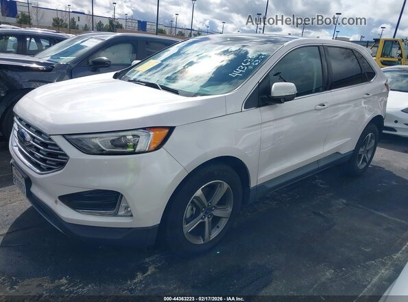 2FMPK3J97KBC63185 2019 FORD EDGE White Передня ліва чверть