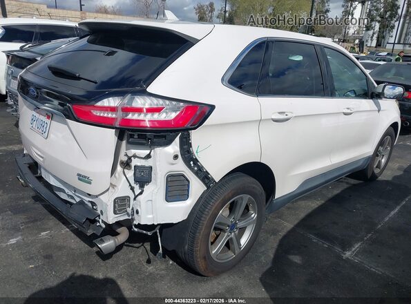 2FMPK3J97KBC63185 2019 FORD EDGE White Задня права чверть