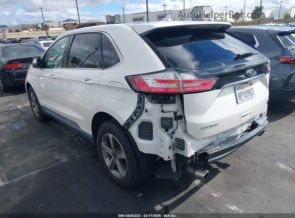 2FMPK3J97KBC63185 2019 FORD EDGE White Задня ліва чверть