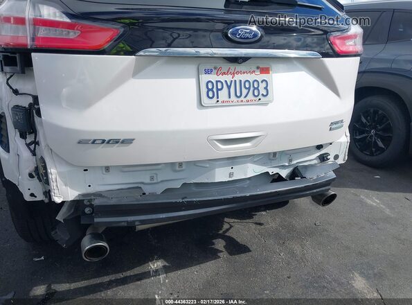 2FMPK3J97KBC63185 2019 FORD EDGE White Вид спереду