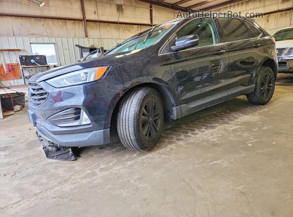 2FMPK3J98KBB89811 2019 FORD EDGE Black Front left