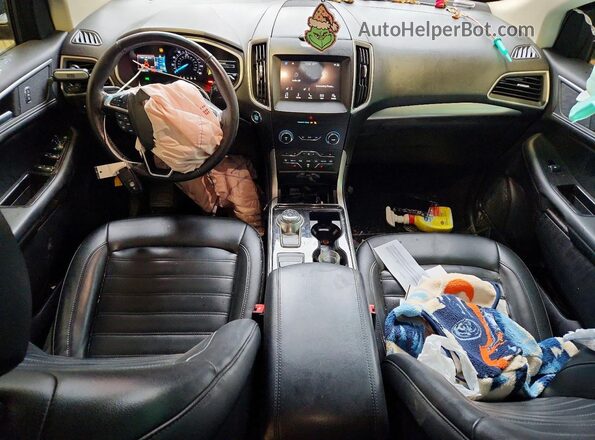 2FMPK3J98KBB89811 2019 FORD EDGE Black Dashboard view