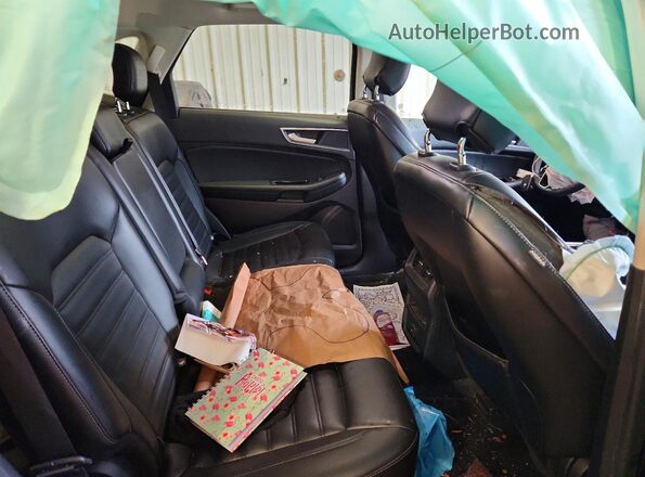 2FMPK3J98KBB89811 2019 FORD EDGE Black Rear interior view