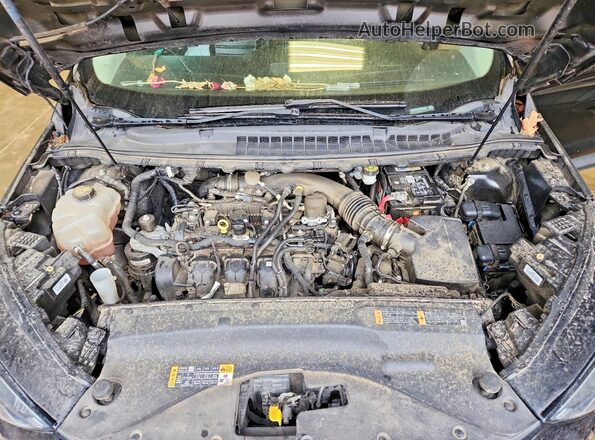 2FMPK3J98KBB89811 2019 FORD EDGE Black Engine compartment view