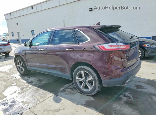 2FMPK3J99KBC48655 2019 FORD EDGE Темно-бордовый Задняя левая четверть