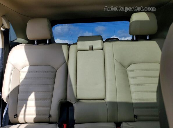 2FMPK3J99KBC48655 2019 FORD EDGE Темно-бордовый Вид задних сидений