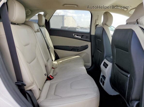 2FMPK3K91KBC09251 2019 FORD EDGE Белый Вид задней части салона