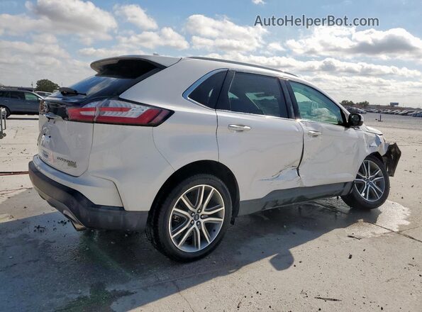 2FMPK3K91KBC09251 2019 FORD EDGE Белый Задняя правая четверть