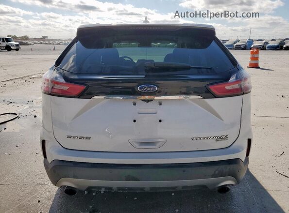 2FMPK3K91KBC09251 2019 FORD EDGE Белый Вид сзади