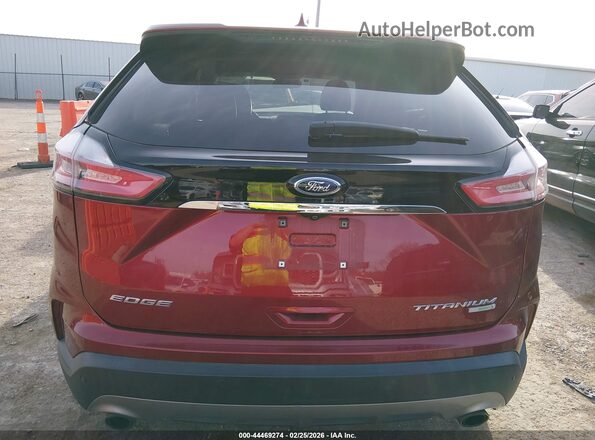 2FMPK3K92KBB48914 2019 FORD EDGE Красный 