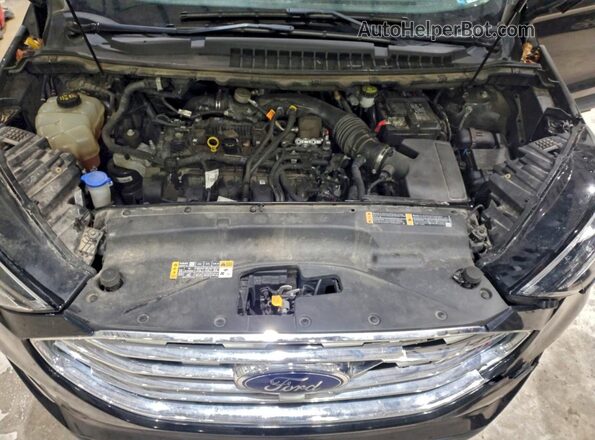 2FMPK3K94KBB04607 2019 FORD EDGE Черный Вид подкапотного пространства