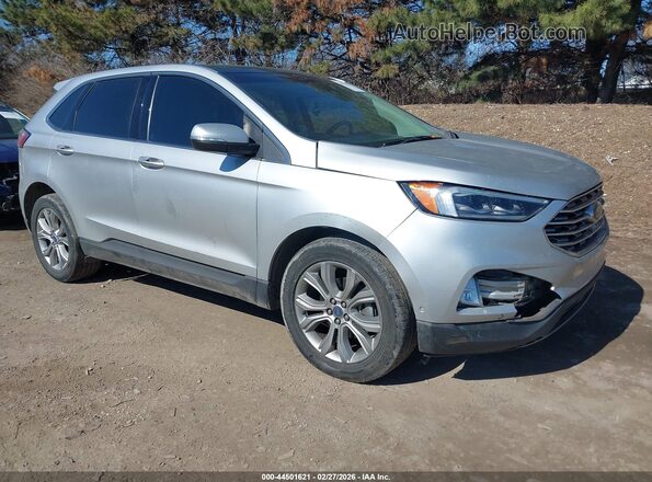 2FMPK3K96KBB70480 2019 FORD EDGE Silver Առջևի աջ