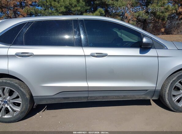 2FMPK3K96KBB70480 2019 FORD EDGE Silver Սալոնի հետևի տեսք