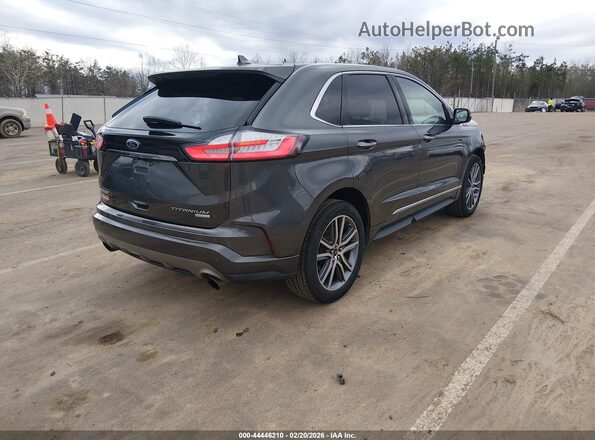2FMPK3K99KBB79044 2019 FORD EDGE Серый Задняя правая четверть