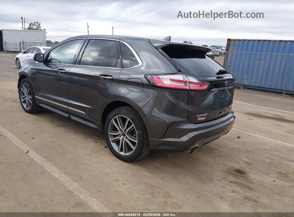 2FMPK3K99KBB79044 2019 FORD EDGE Серый Задняя левая четверть