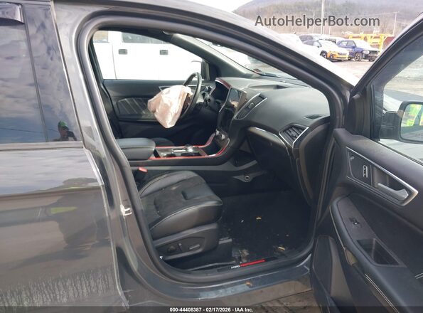 2FMPK4AP6MBA29529 2021 FORD EDGE Gray Vista interior delantera