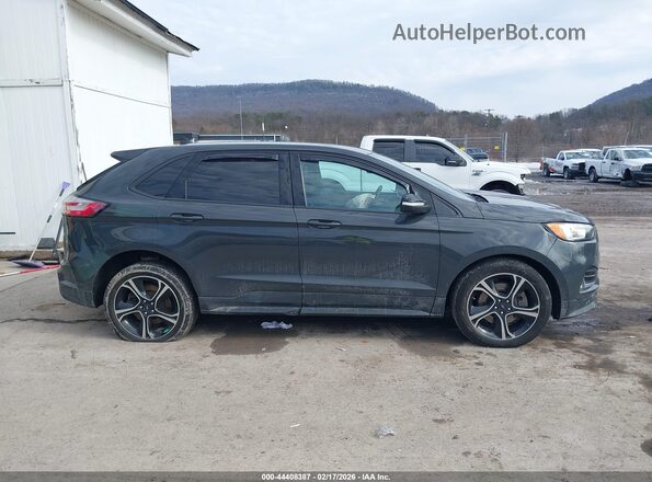 2FMPK4AP6MBA29529 2021 FORD EDGE Gray Vista interior trasera