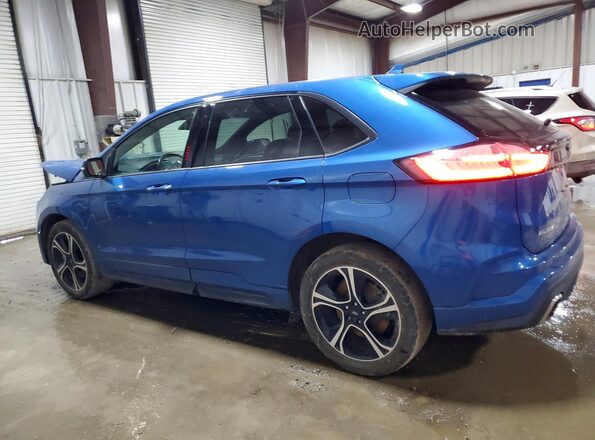 2FMPK4AP8KBB35414 2019 FORD EDGE Синий Задняя левая четверть