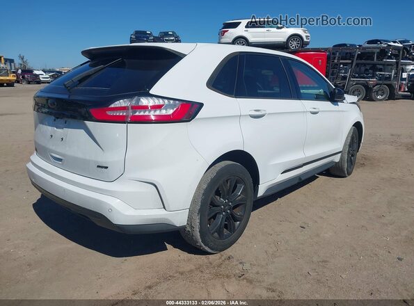 2FMPK4G90PBA13551 2023 FORD EDGE Белый Задняя правая четверть