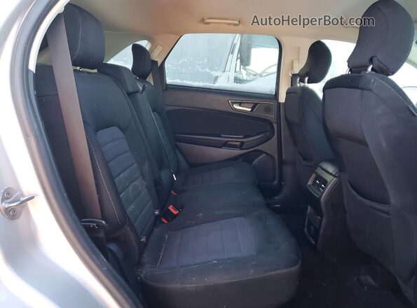 2FMPK4G96KBB77296 2019 FORD EDGE Серебряный Вид задней части салона