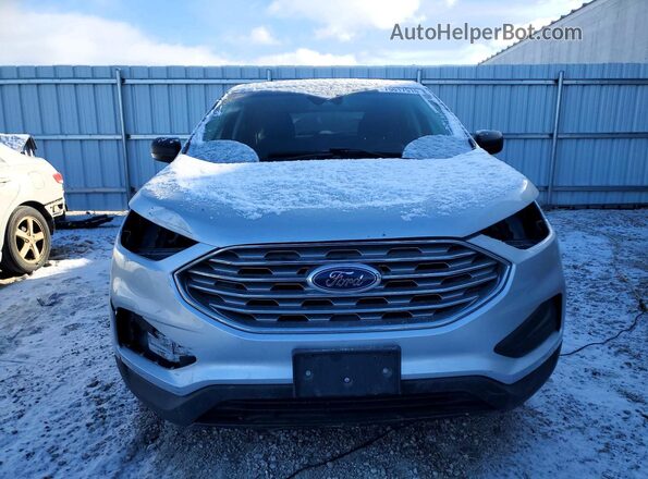 2FMPK4G96KBB77296 2019 FORD EDGE Серебряный Вид спереди