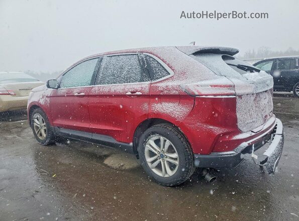 2FMPK4J90KBB08452 2019 FORD EDGE Red Задня ліва чверть