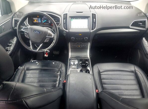 2FMPK4J90KBB08452 2019 FORD EDGE Red Вид панелі приладів