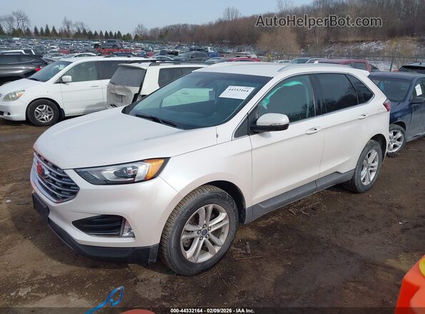 2FMPK4J91KBB45333 2019 FORD EDGE Белый Передняя левая четверть