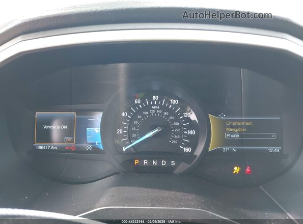 2FMPK4J91KBB45333 2019 FORD EDGE Белый Вид задних сидений