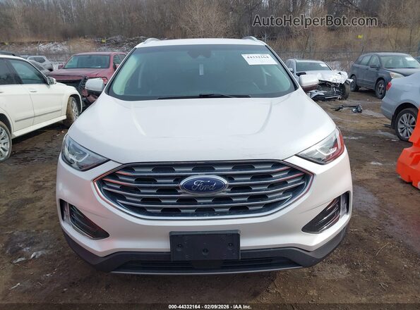2FMPK4J91KBB45333 2019 FORD EDGE Белый Вид щитка приборов