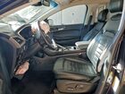 2019 Ford Edge Sel Черный vin: 2FMPK4J91KBB48605