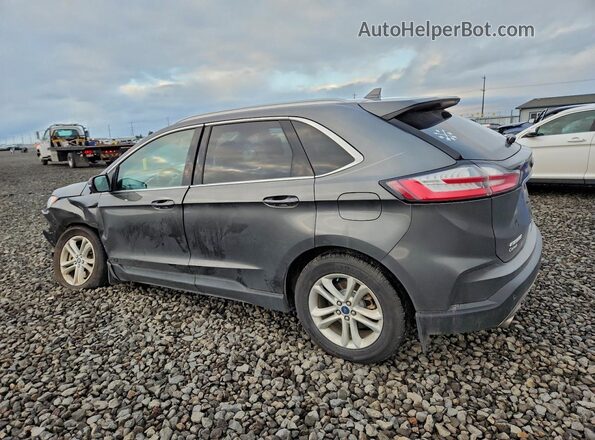 2FMPK4J93KBC28231 2019 FORD EDGE Gray Trasero izquierdo