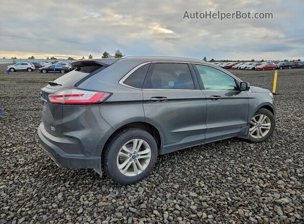 2FMPK4J93KBC28231 2019 FORD EDGE Gray Trasero derecho