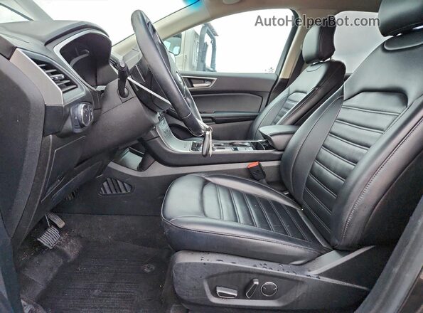 2FMPK4J93KBC28231 2019 FORD EDGE Gray Vista interior delantera