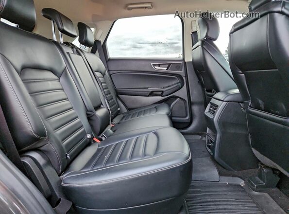 2FMPK4J93KBC28231 2019 FORD EDGE Gray Vista interior trasera