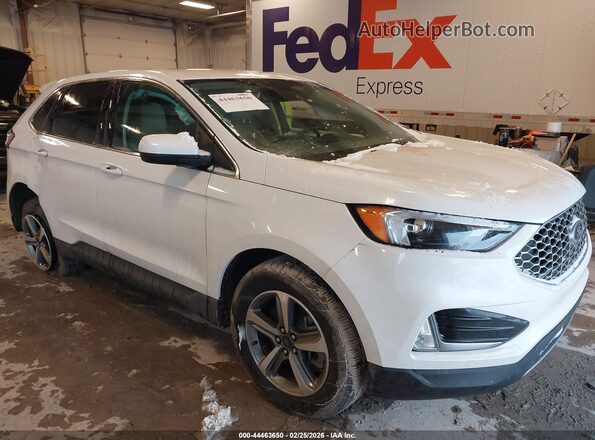 2FMPK4J93RBB13154 2024 FORD EDGE Белый Передняя правая четверть