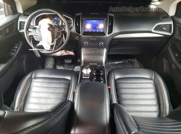 2FMPK4J95KBC24777 2019 FORD EDGE Серый Вид панели приборов