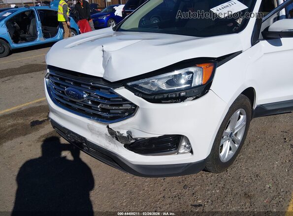 2FMPK4J95LBB53825 2020 FORD EDGE White Widok z przodu