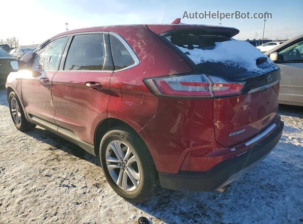 2FMPK4J96KBC31527 2019 FORD EDGE Красный Задняя левая четверть