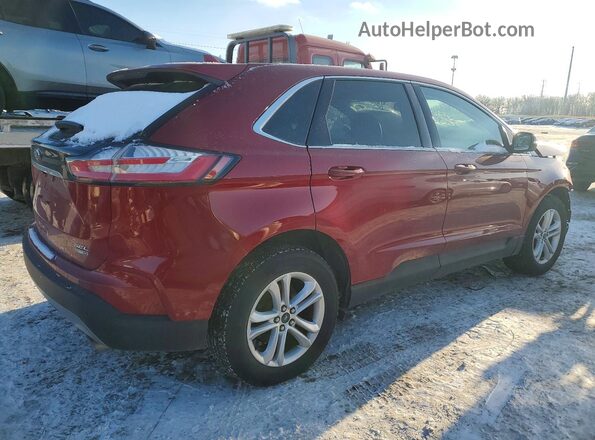 2FMPK4J96KBC31527 2019 FORD EDGE Красный Задняя правая четверть
