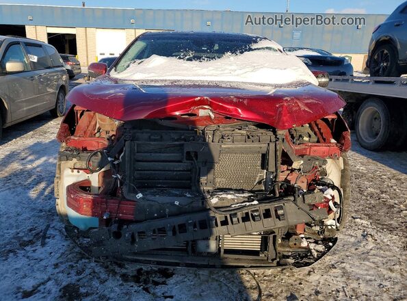 2FMPK4J96KBC31527 2019 FORD EDGE Красный Вид спереди