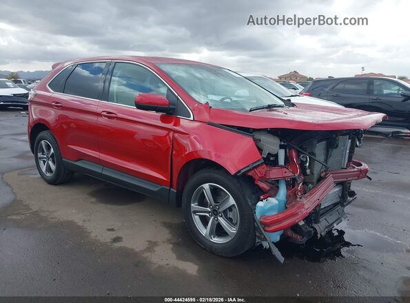 2FMPK4J96PBA15619 2023 FORD EDGE Красный Передняя правая четверть