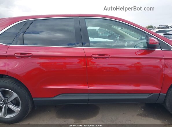 2FMPK4J96PBA15619 2023 FORD EDGE Красный Панорамный вид салона 360°