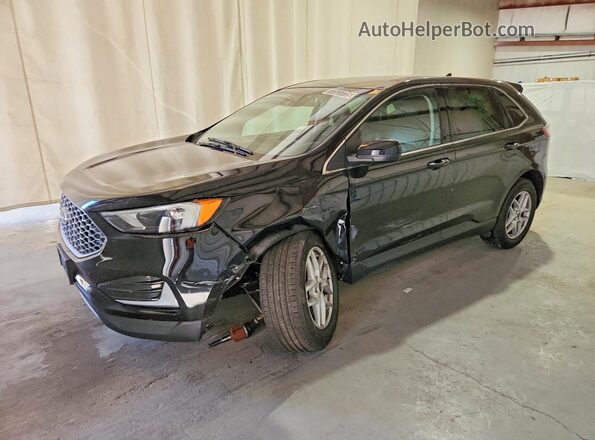 2FMPK4J96PBA30492 2023 FORD EDGE Black წინა მარცხენა ხედი სამი მეოთხედიდან