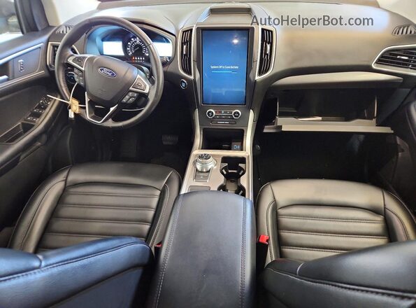 2FMPK4J96PBA30492 2023 FORD EDGE Black წინა პანელის ხედი
