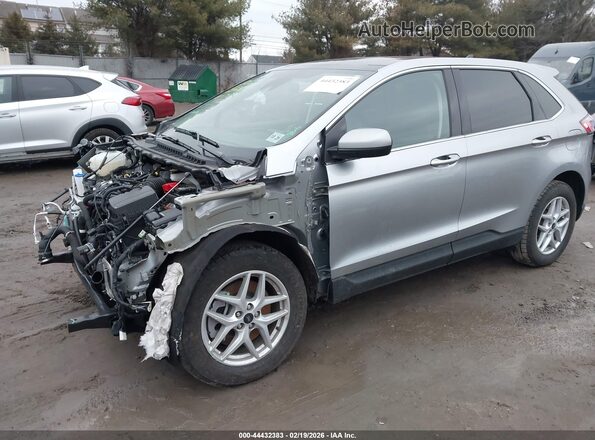 2FMPK4J96RBB06117 2024 FORD EDGE Серебряный Передняя левая четверть
