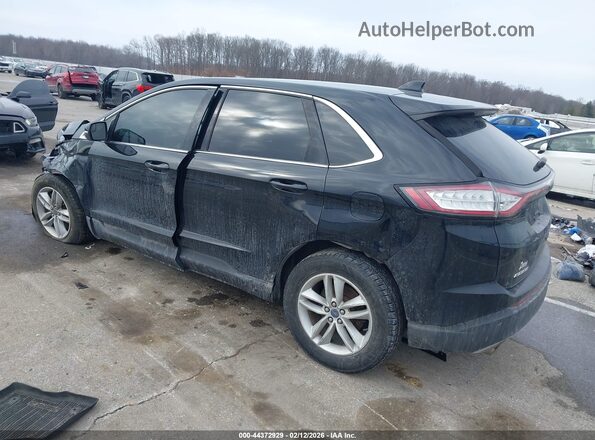 2FMPK4J97HBB46088 2017 FORD EDGE Черный Задняя левая четверть