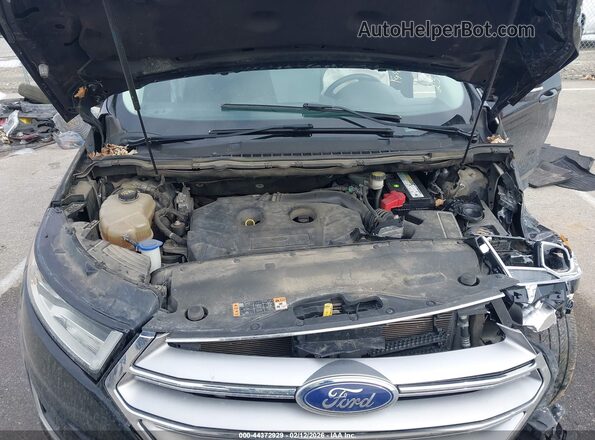 2FMPK4J97HBB46088 2017 FORD EDGE Черный Вид сзади