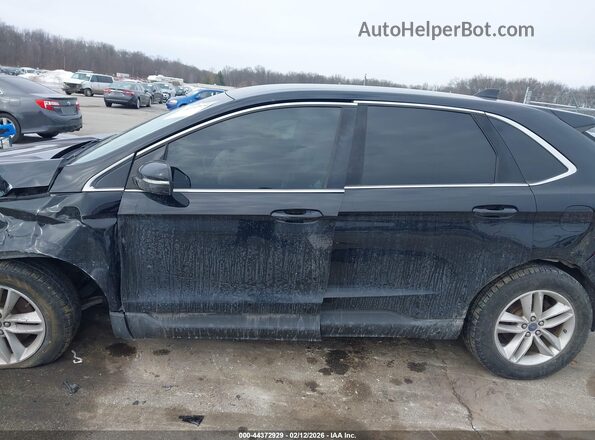 2FMPK4J97HBB46088 2017 FORD EDGE Черный Панорамный вид салона 360°