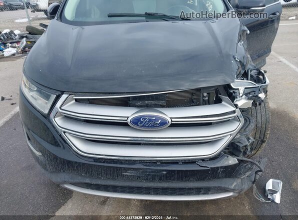 2FMPK4J97HBB46088 2017 FORD EDGE Черный Вид спереди